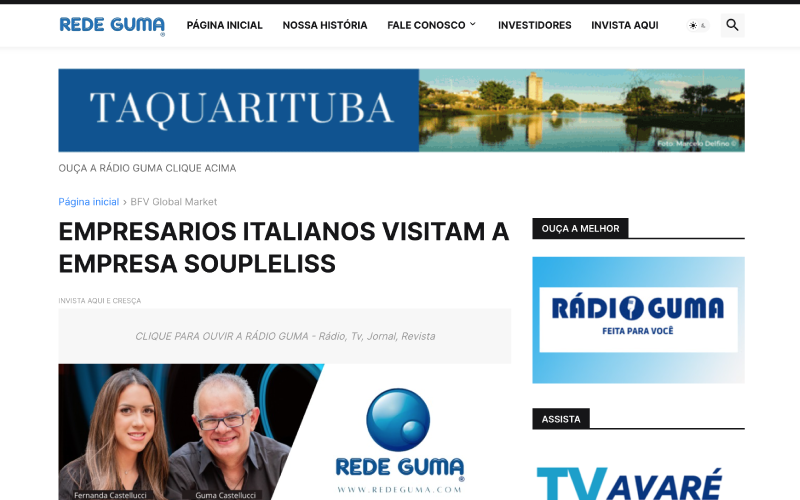 Rede Guma parla di noi